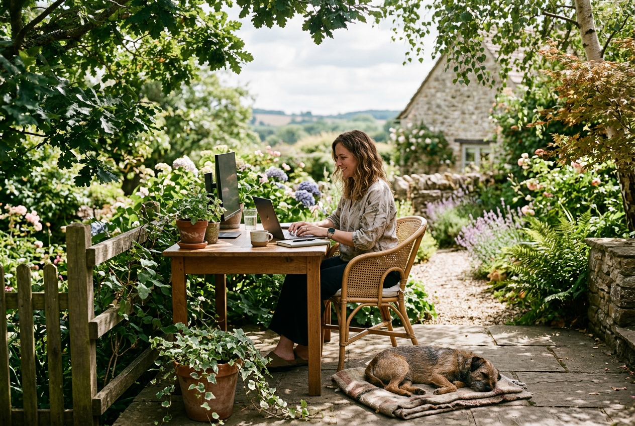 goodblog Liebster Award: Selbstständig - Outdoor Office mit Hund