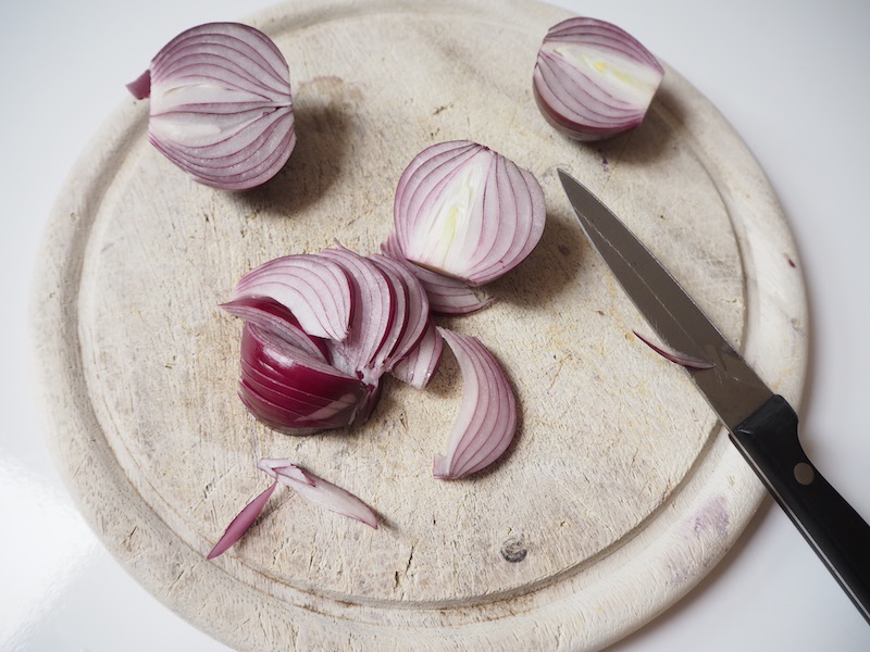 goodblog: Leinöl-Kartoffeln - Zwiebel fürs Topping