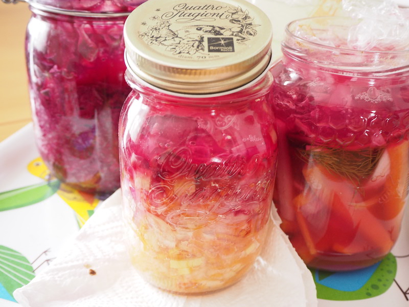 goodblog in der NEUEN Vorarlberger Tageszeitung: fermentiertes Gemüse - Tag 6