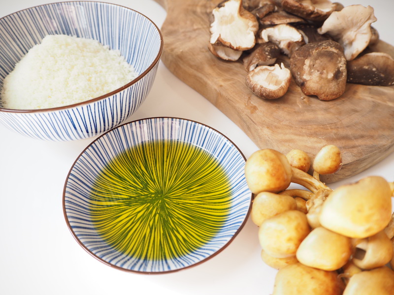 goodblog: Olivenöl zum Pilzrisotto